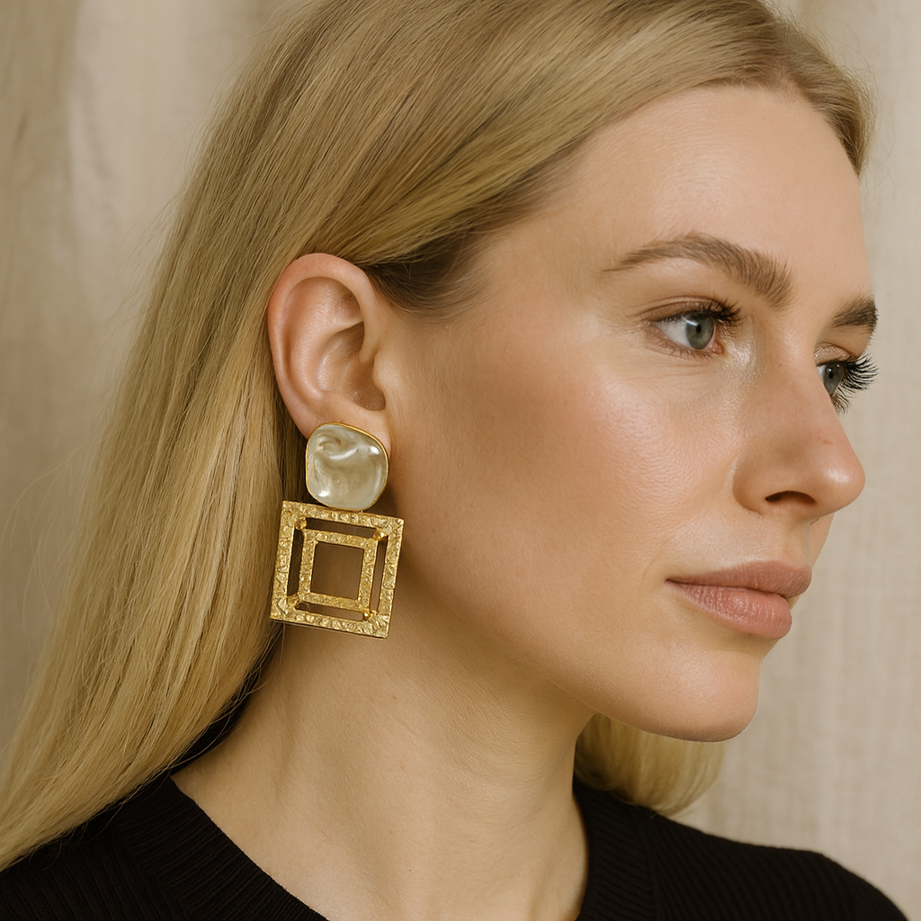 Stainless steel earrings