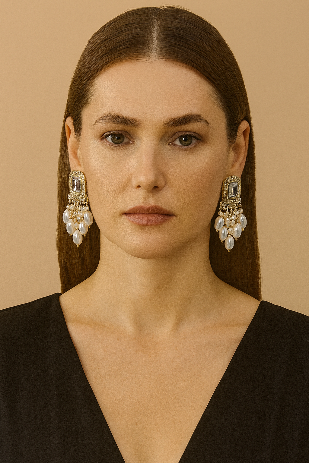 Kundan earrings