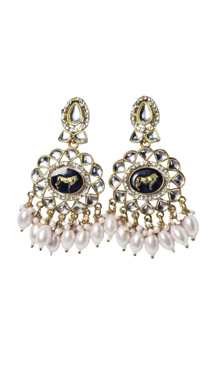 Kundan earrings