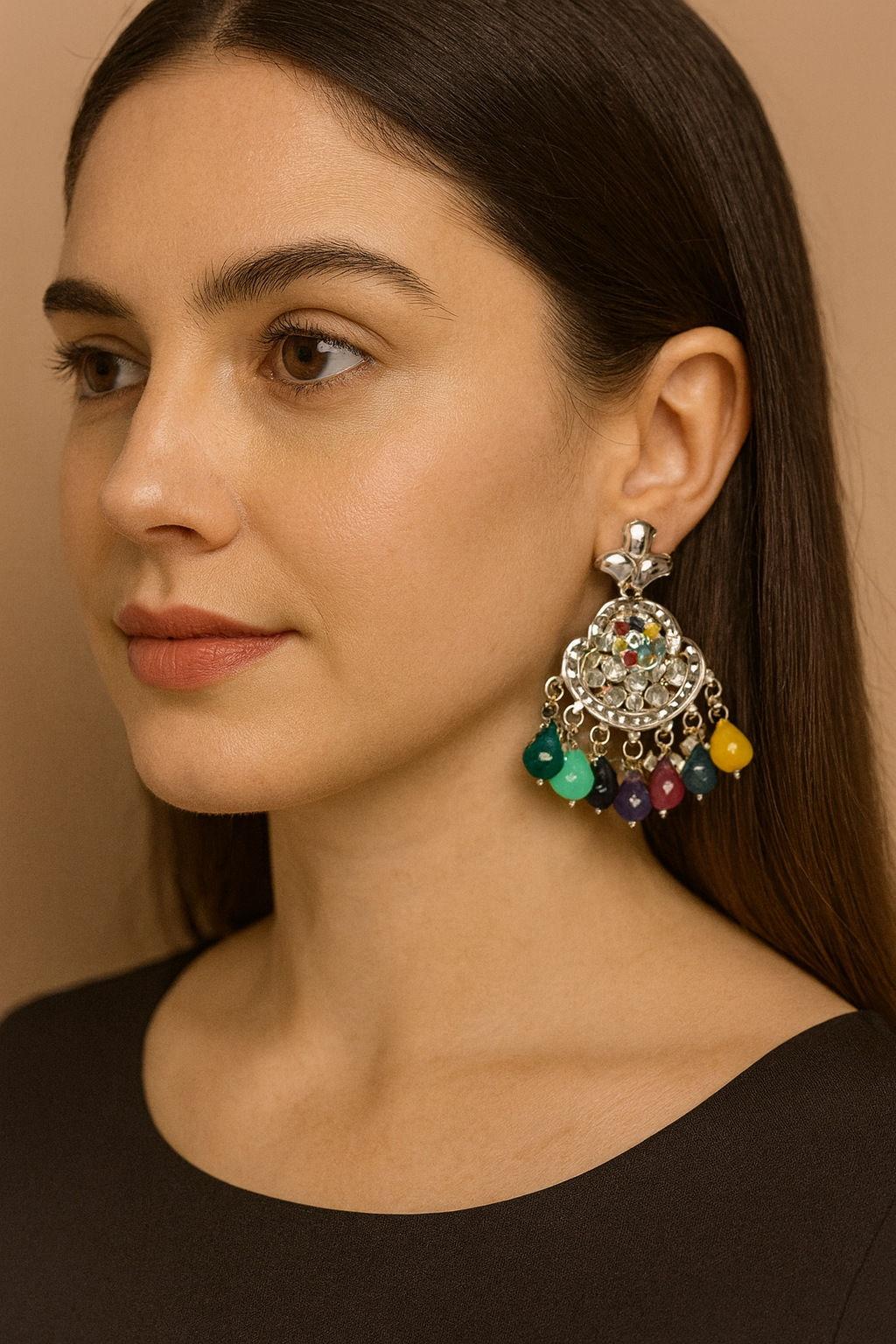Earrings,  Metal