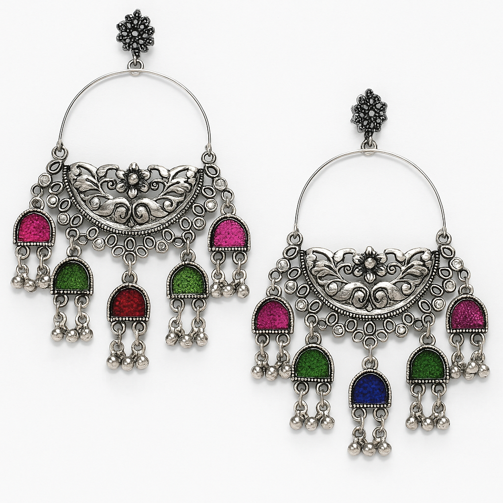 Earrings,  Metal