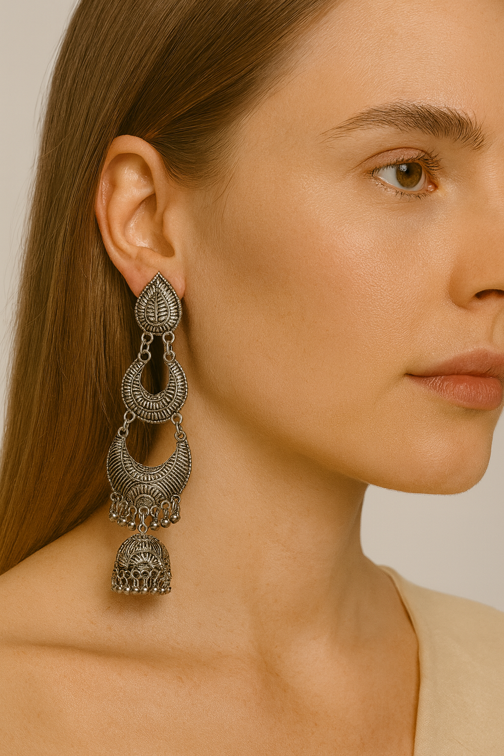 Earrings,  Metal