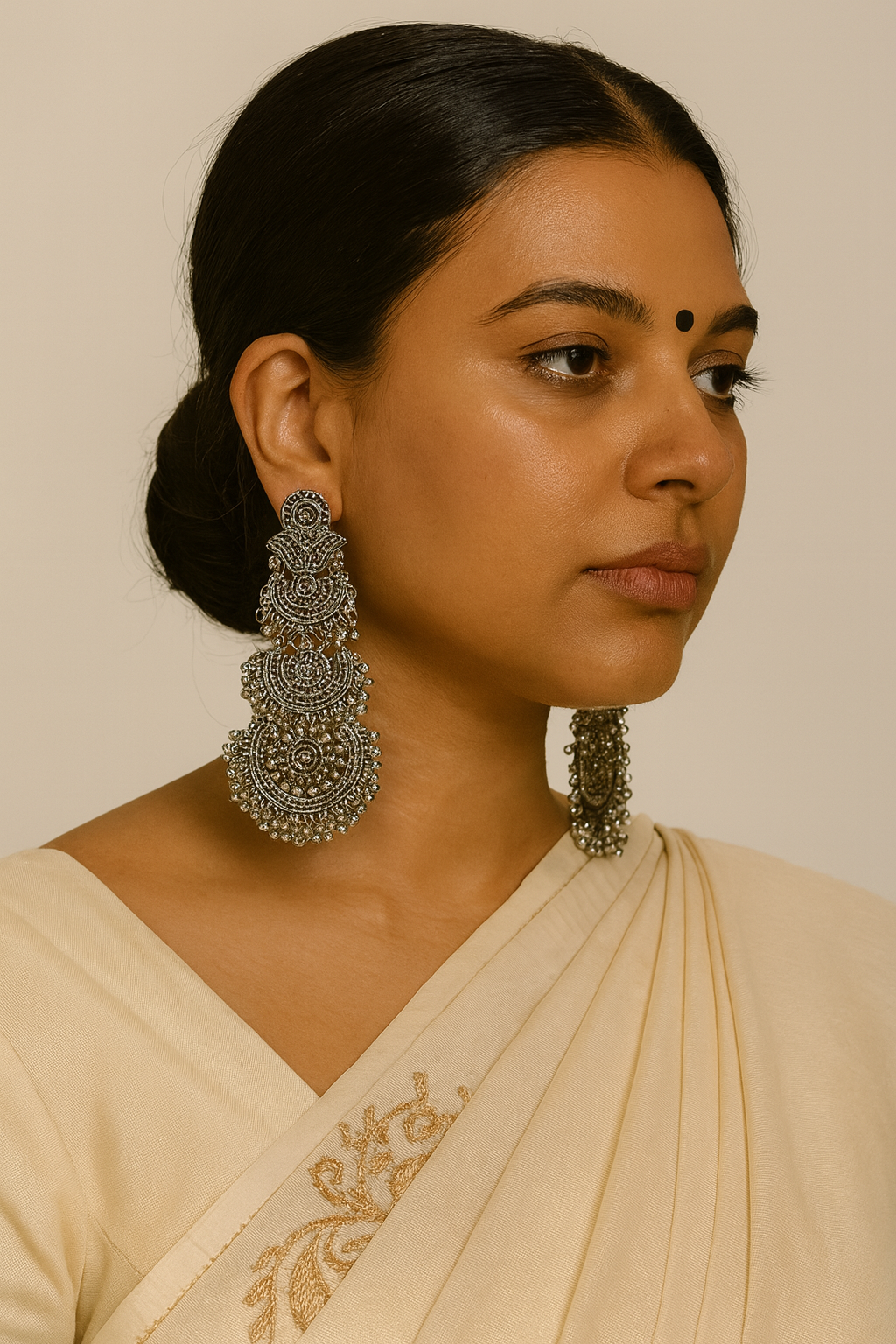 Earrings, Metal