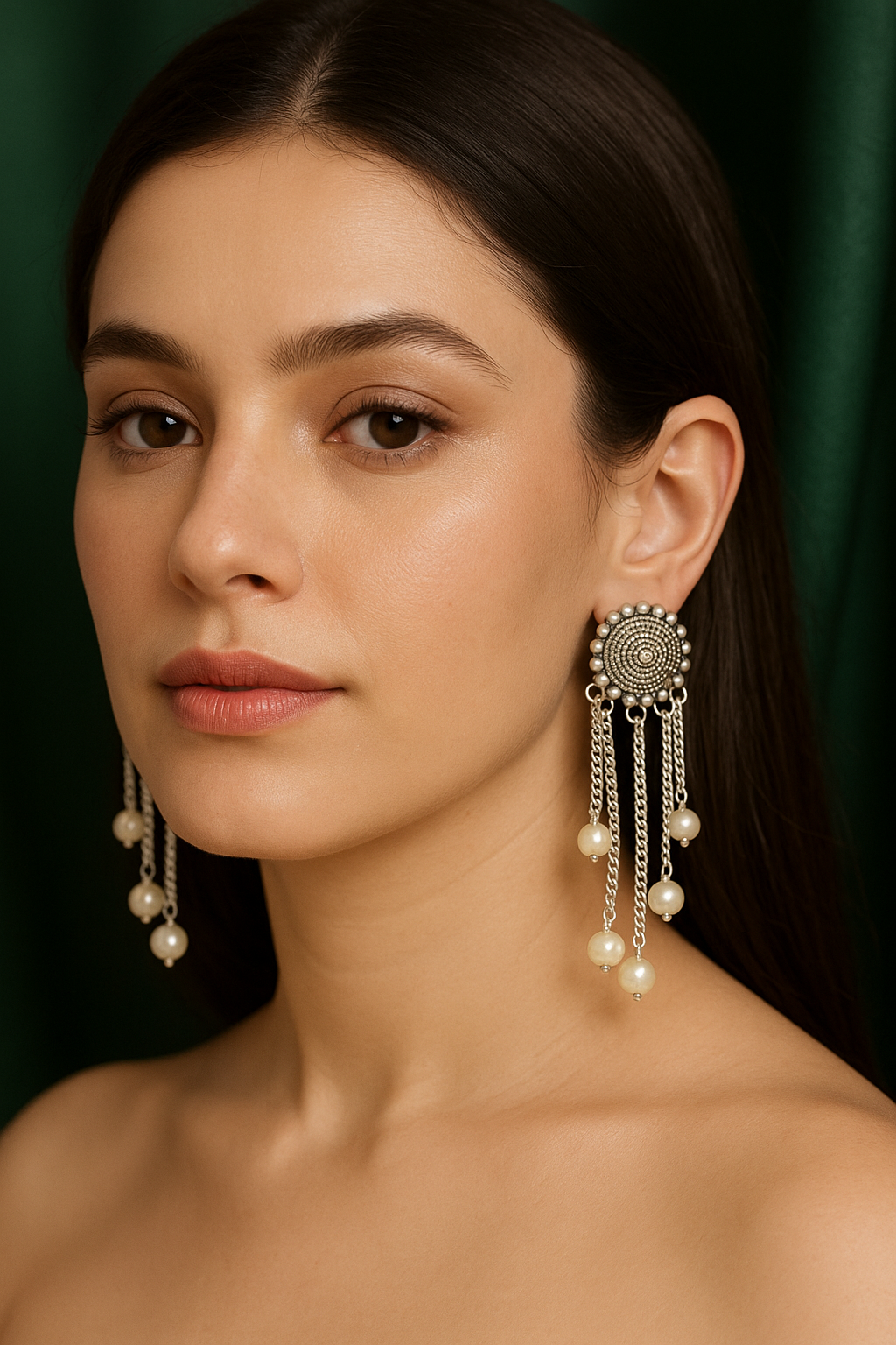Earrings,  Metal