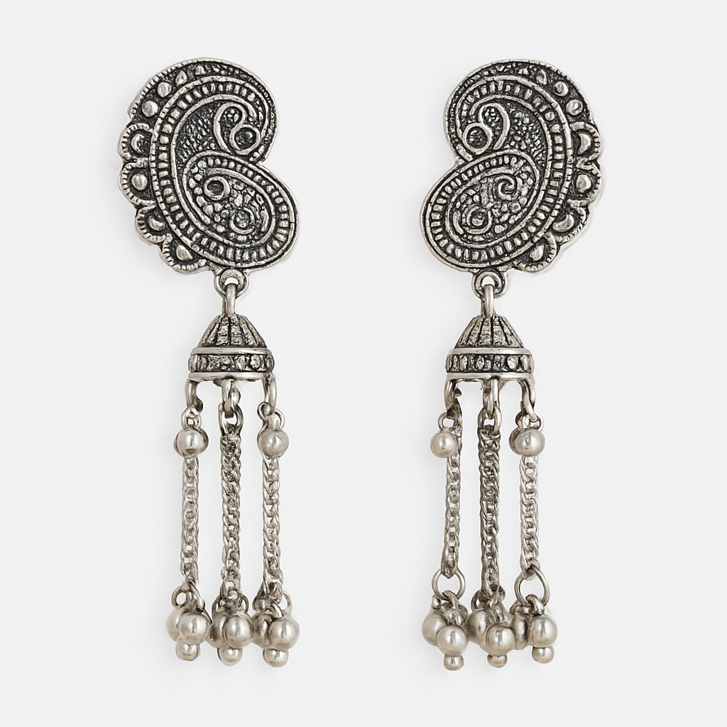 Earrings,  Metal