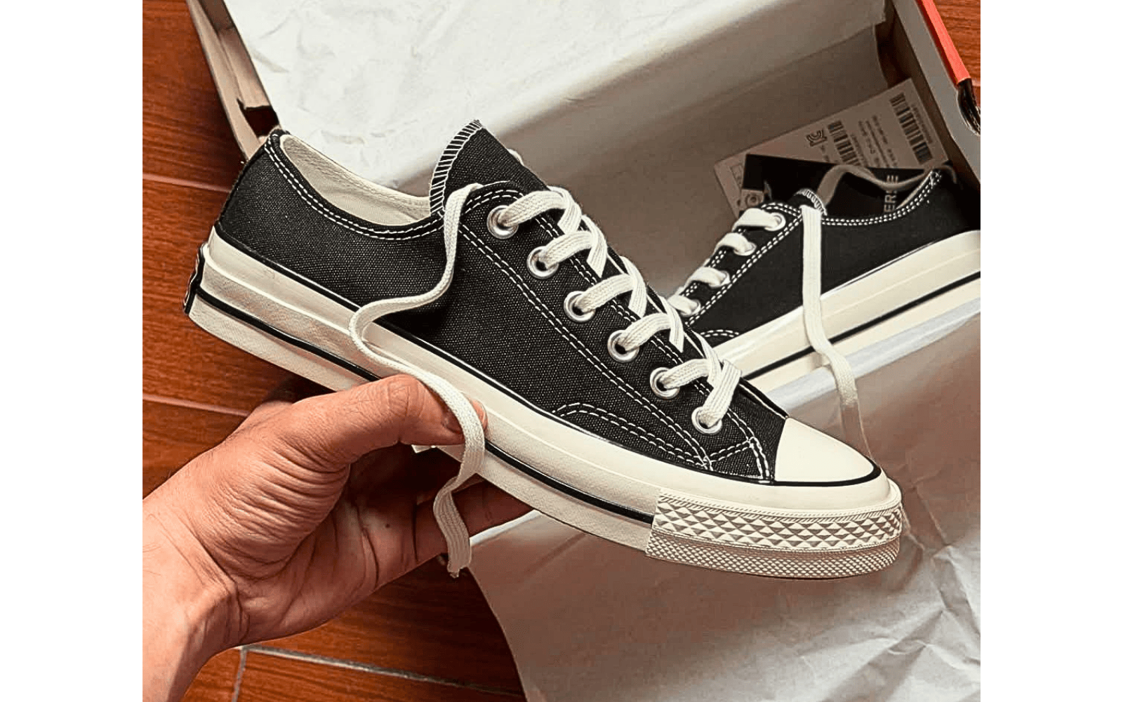 Converse Chuck Taylor All Star 70 Low Top (Classic Canvas Sneakers)
