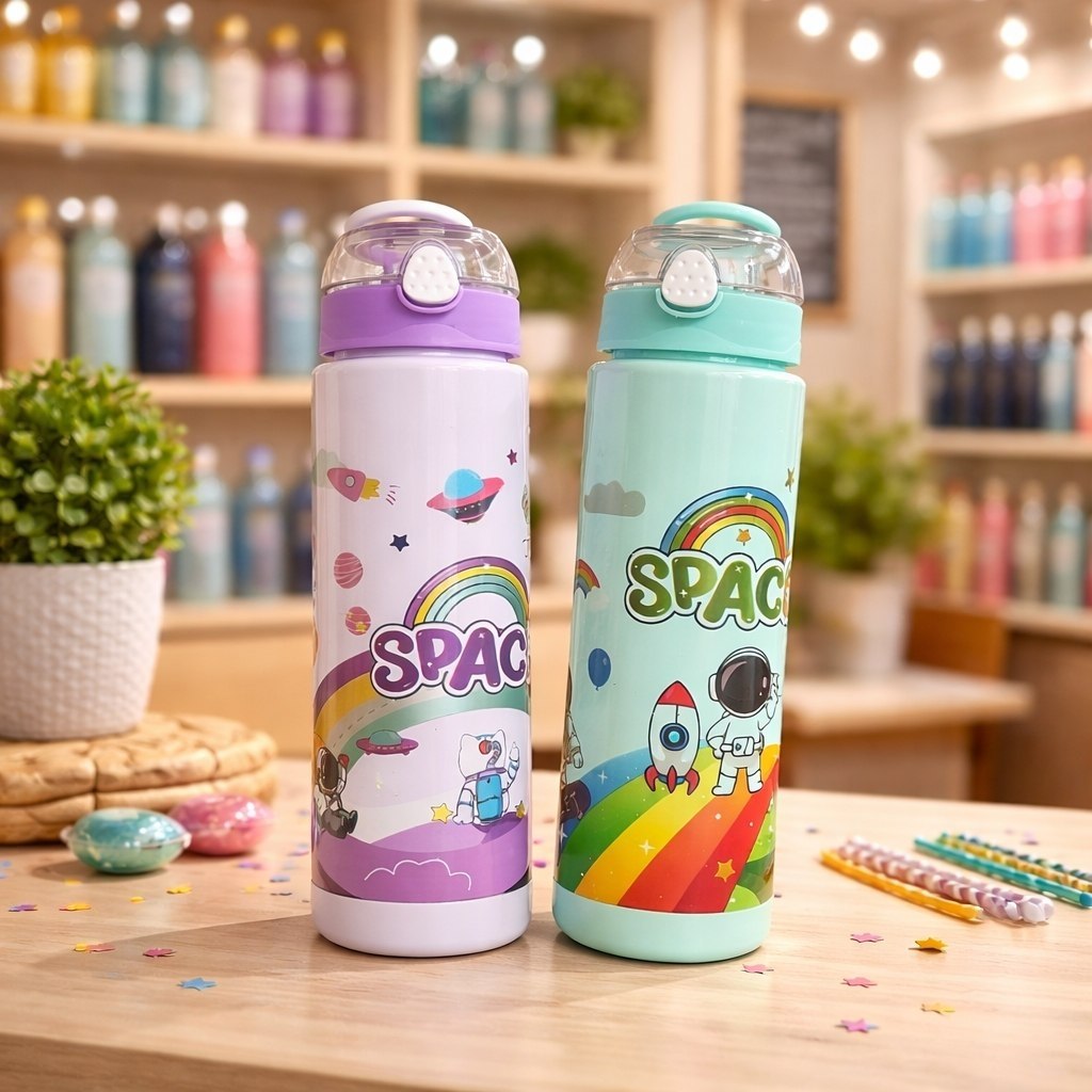 Printed sipper bottle