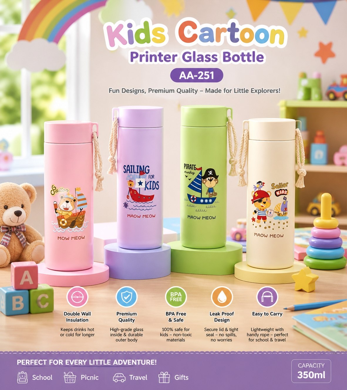 Glass bottle