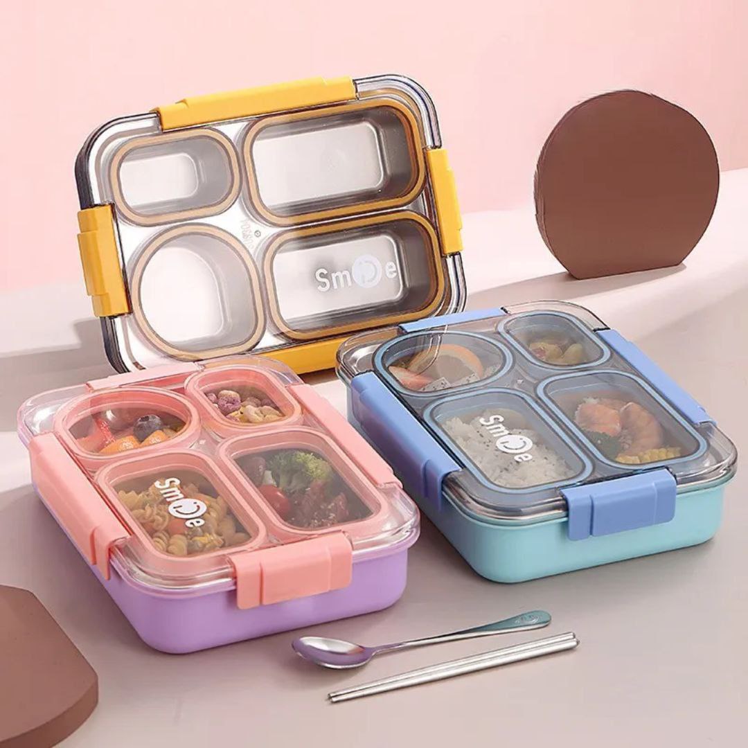 Smile steel lunchbox