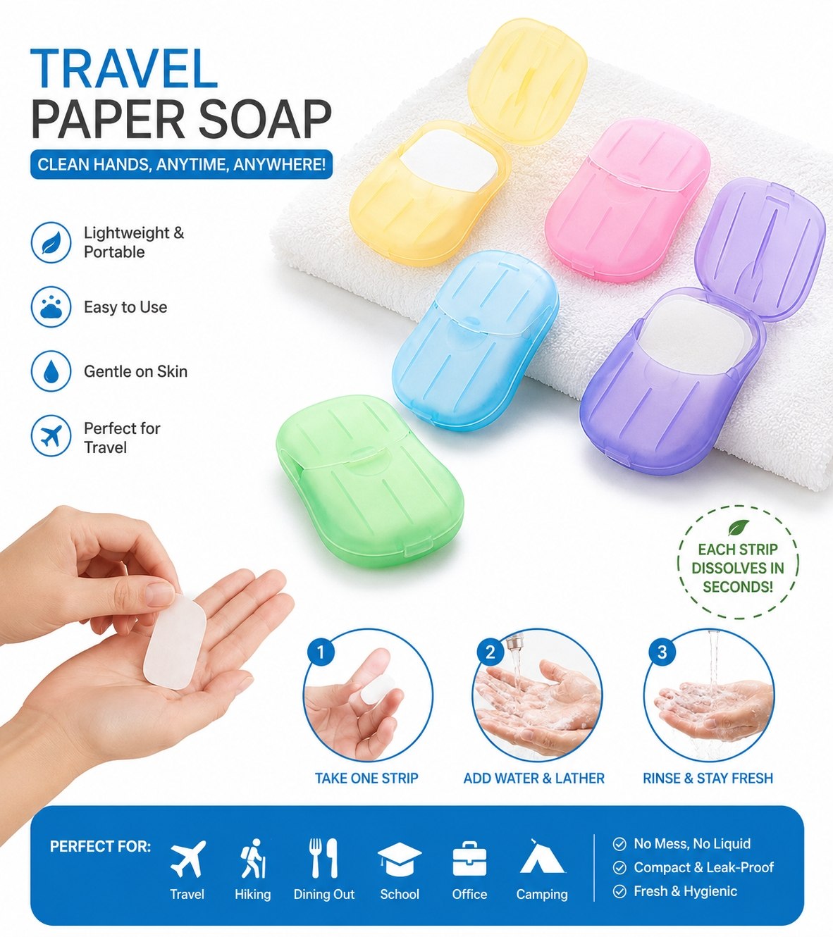Paper soap