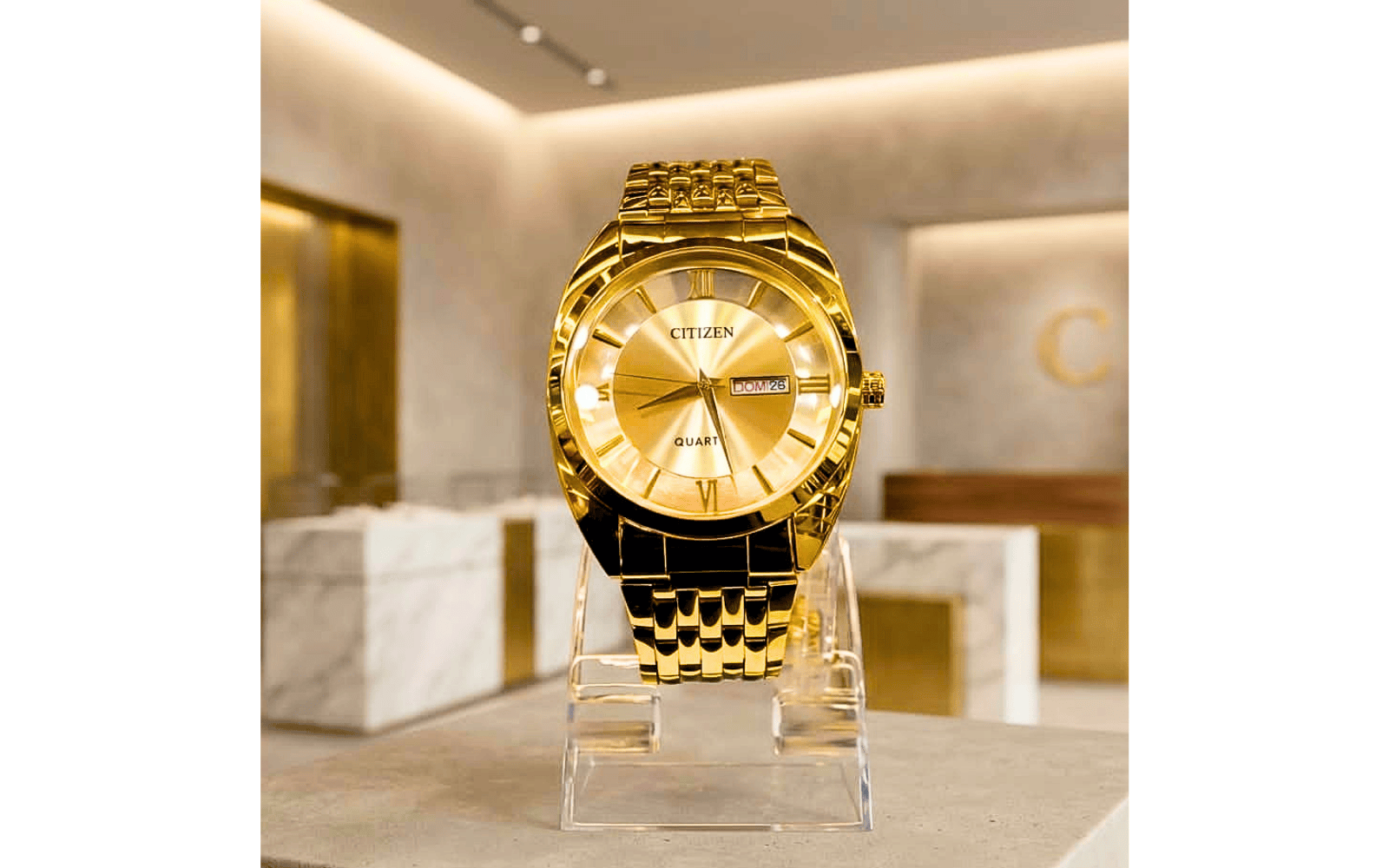 Citizen Gold Day-Date Watch