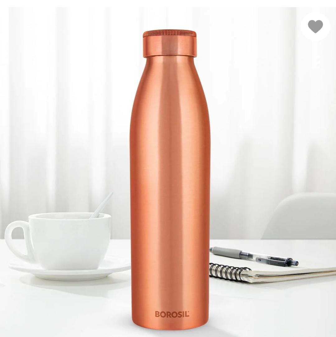 🛒 Copper Water Bottle – Pure Health in Every Sip 💧