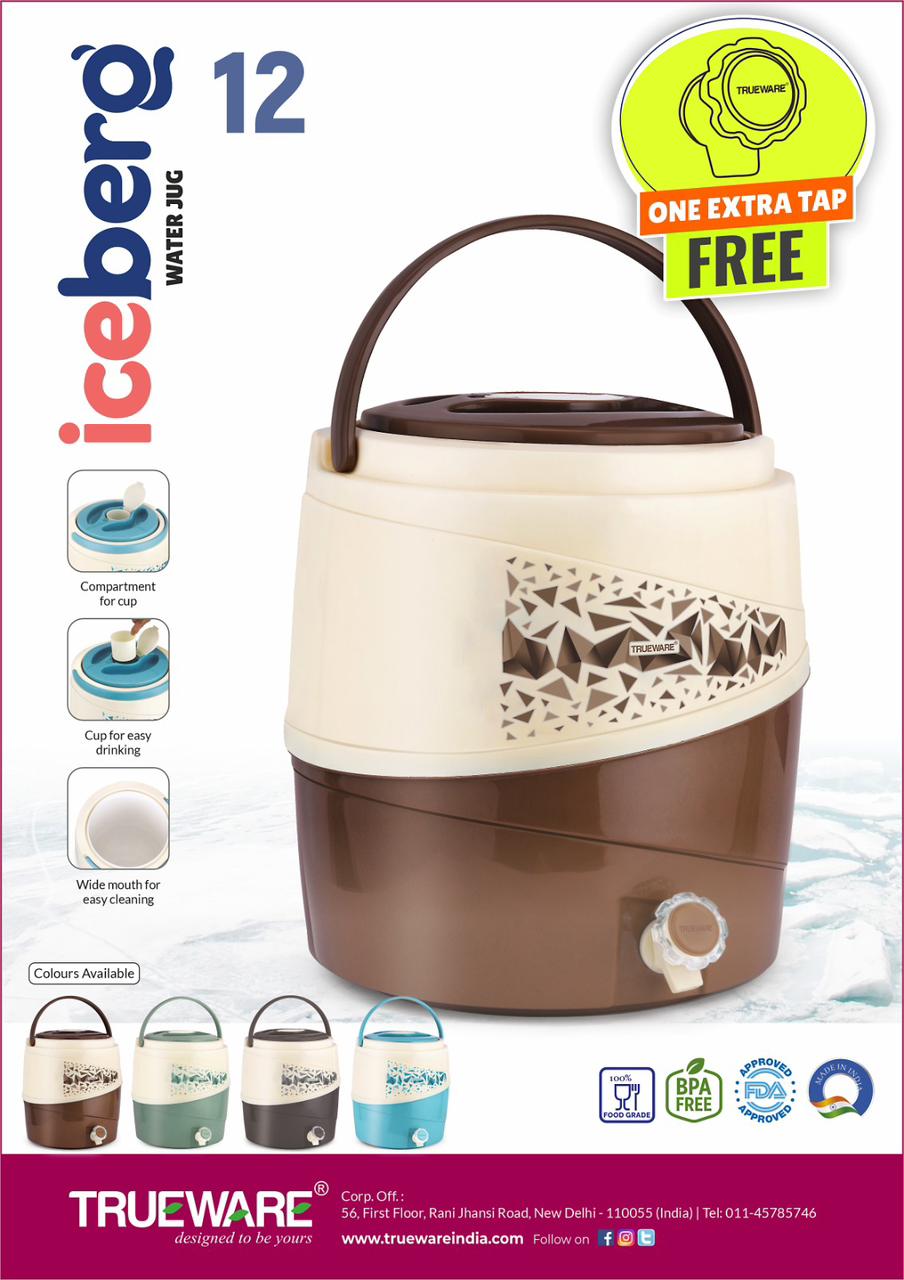 🧊 Iceberg Water Jug (12L) – Cool & Convenient Storage 💧
