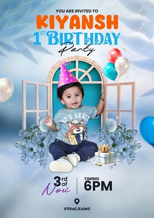 BIRTH PHOTO FRAME 1 to 12 Month