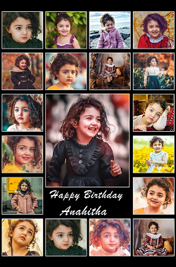 BIRTHDAY, ANNIVERSARY &  COLLAGE PHOTO FRAME
