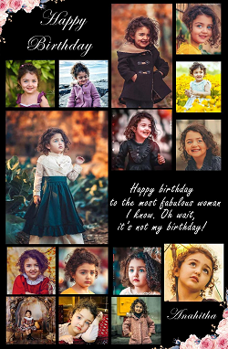 BIRTHDAY, ANNIVERSARY &  COLLAGE PHOTO FRAME