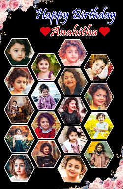BIRTHDAY, ANNIVERSARY &  COLLAGE PHOTO FRAME
