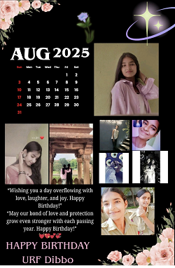 BIRTHDAY, ANNIVERSARY &  COLLAGE PHOTO FRAME