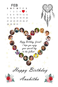 BIRTHDAY, ANNIVERSARY &  COLLAGE PHOTO FRAME