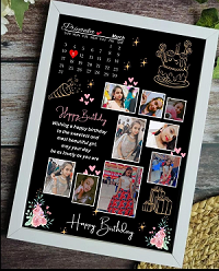 BIRTHDAY, ANNIVERSARY &  COLLAGE PHOTO FRAME