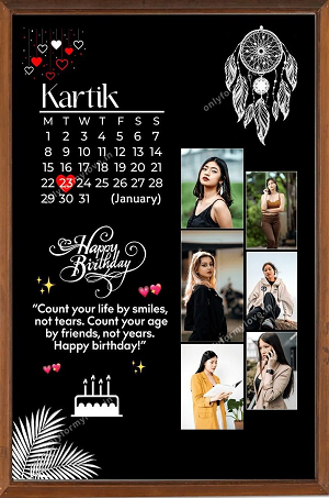 BIRTHDAY, ANNIVERSARY &  COLLAGE PHOTO FRAME