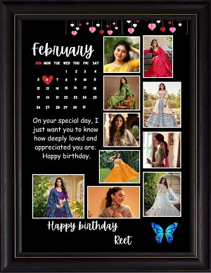 BIRTHDAY, ANNIVERSARY &  COLLAGE PHOTO FRAME