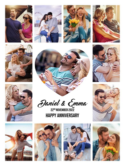 BIRTHDAY, ANNIVERSARY &  COLLAGE PHOTO FRAME