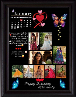 BIRTHDAY, ANNIVERSARY &  COLLAGE PHOTO FRAME