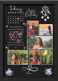 BIRTHDAY, ANNIVERSARY &  COLLAGE PHOTO FRAME