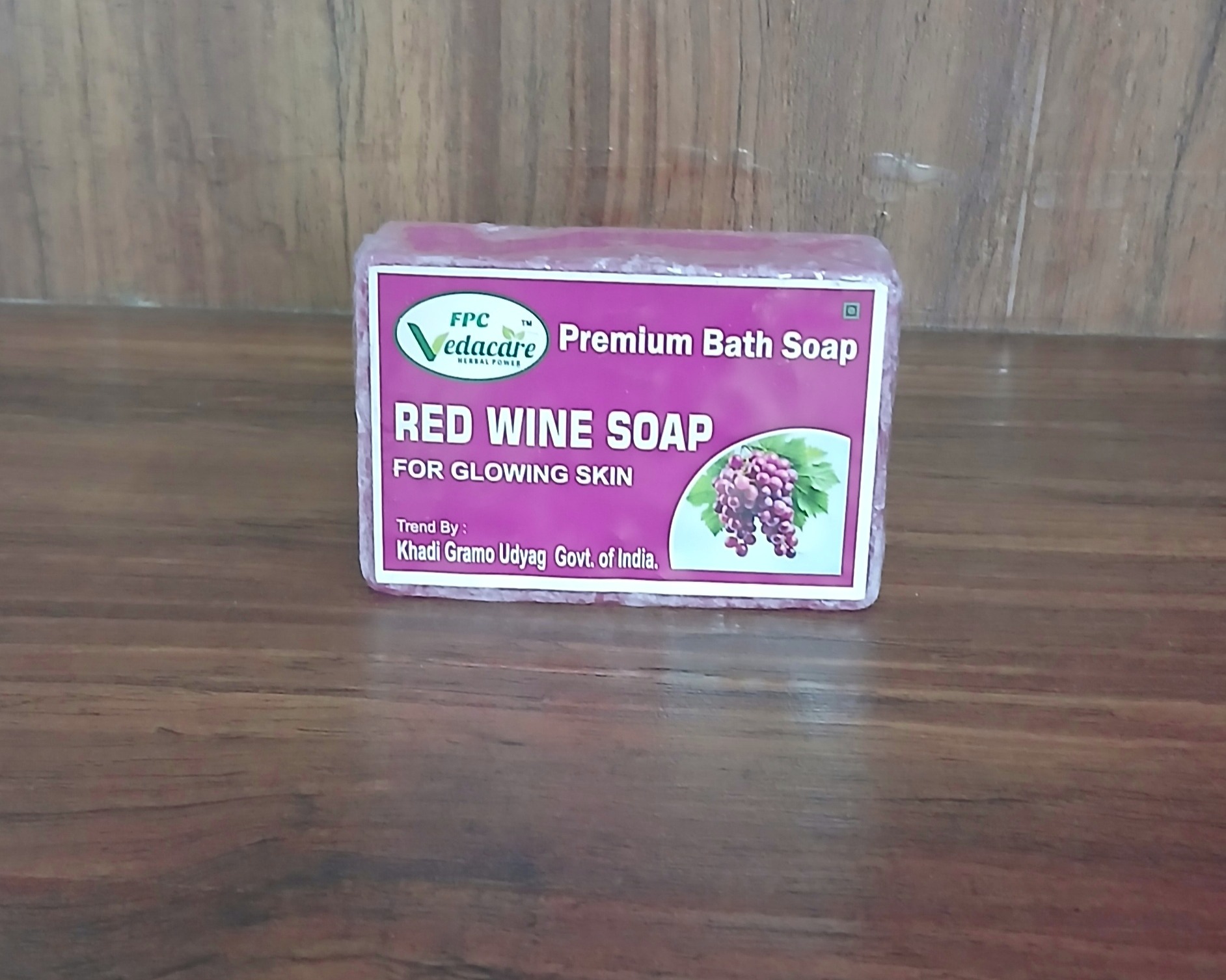 Red Wine hand made soap