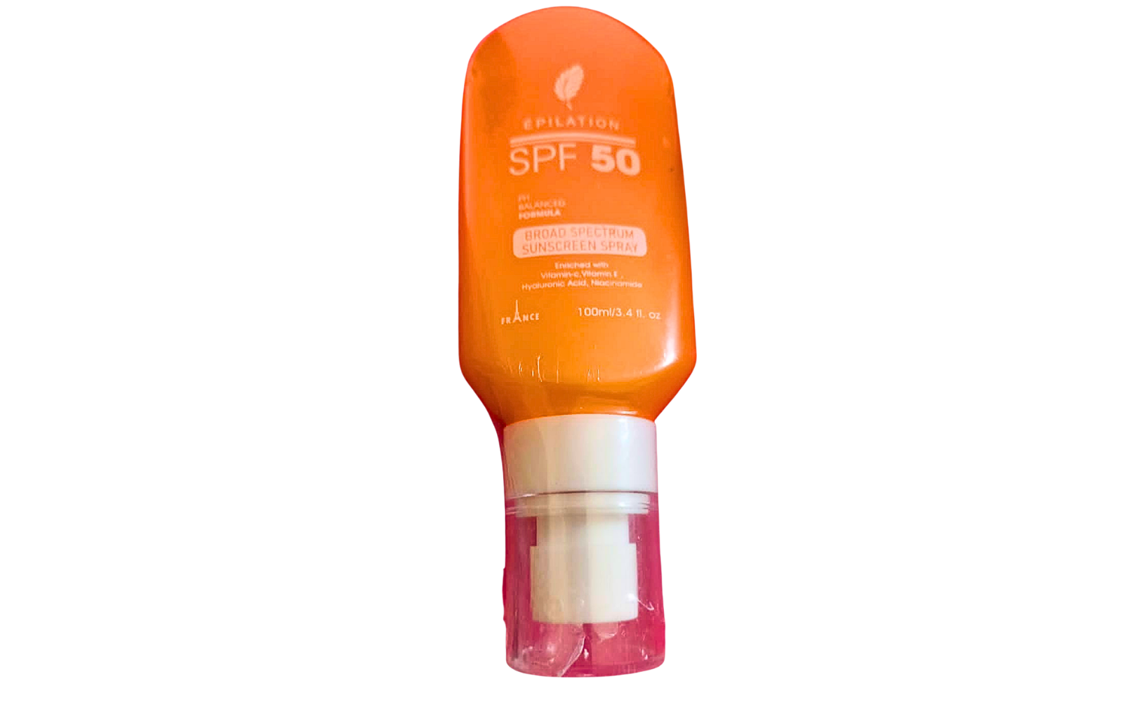 Epilation SPF 50 Broad Spectrum Sunscreen Spray (100ml)