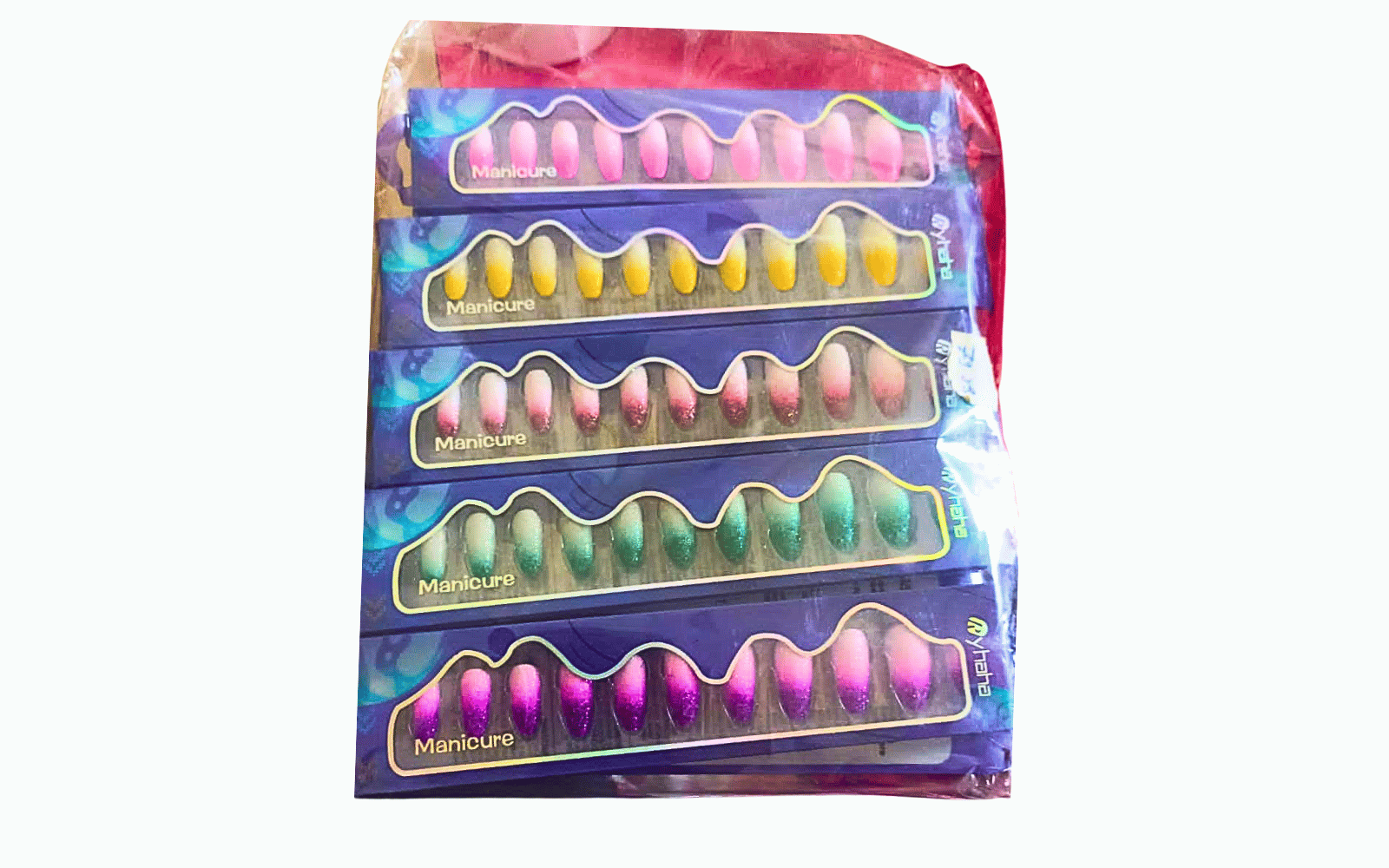 Premium Press-On Manicure Nail Set (Multiple Designs)