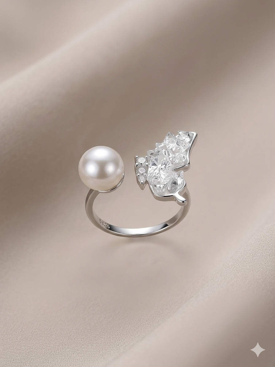 Princess Shine Silver Ring  (SAA163)