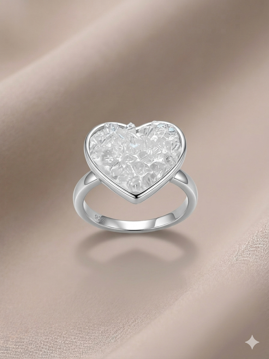 Princess Shine Silver Ring  (SAA81)