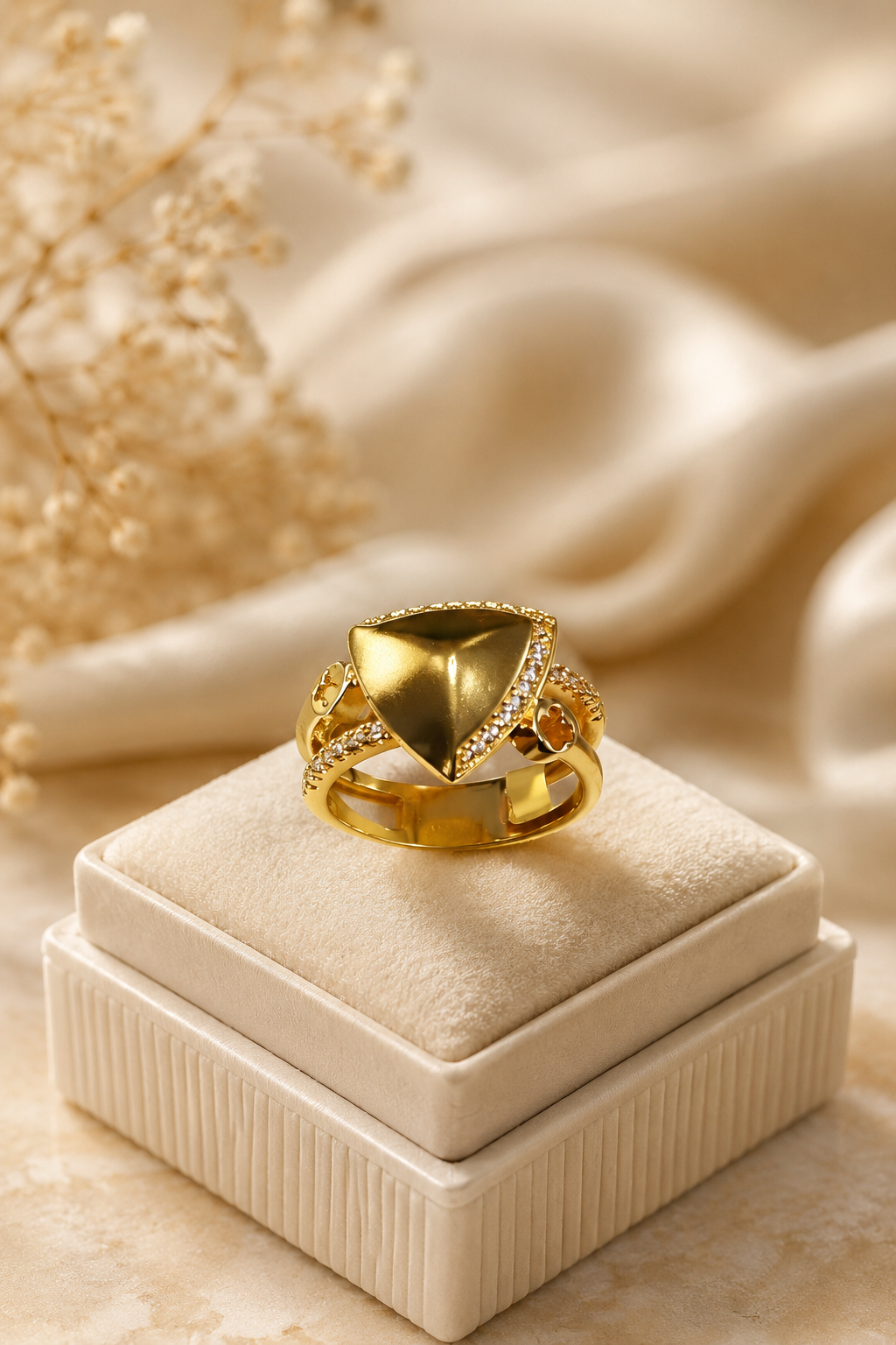 Princess Shine Silver Ring  (SAA163)