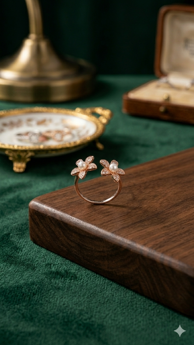 Princess Shine Silver Ring  (SAA105)