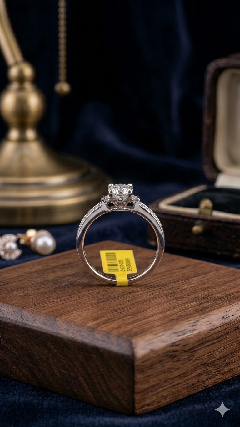 Princess Shine Silver Ring  (SAA54)