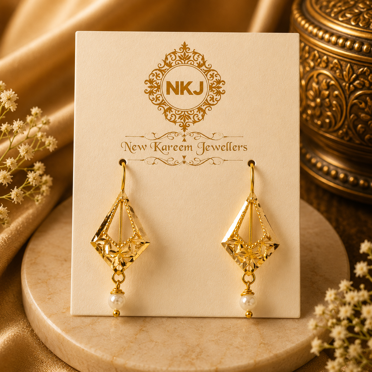 LADIES EARINGS BUB6 (Weight-.710)