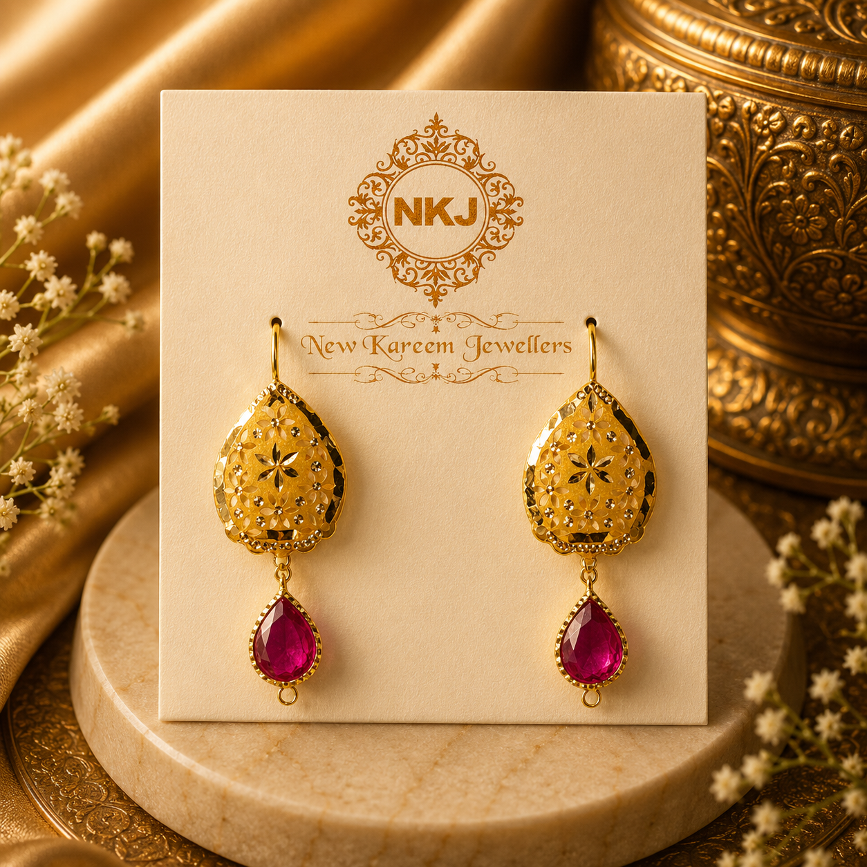 LADIES EARINGS BUB5 (Weight-.980)