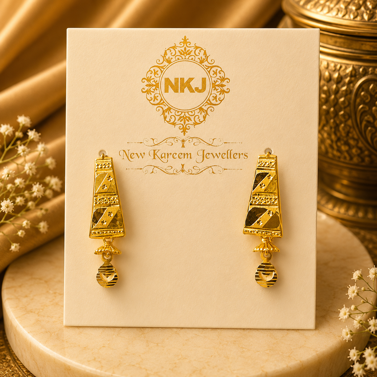 LADIES EARINGS BUB56 (Weight.990)