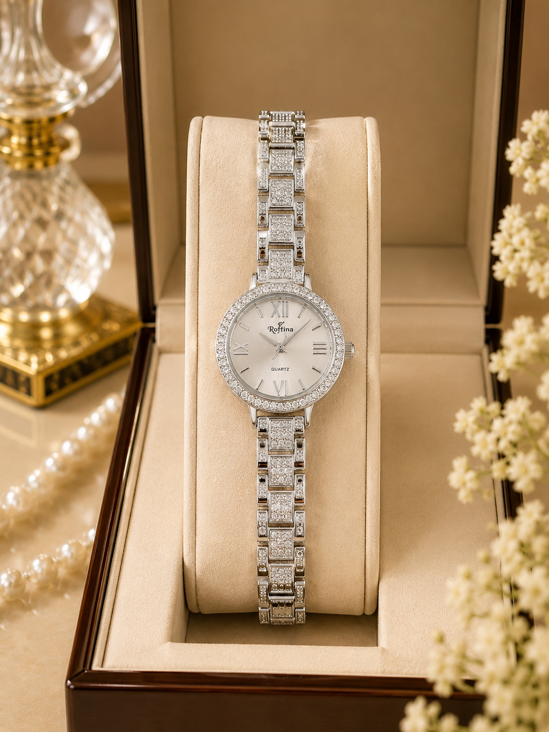 SILVER WOMEN'S WATCH