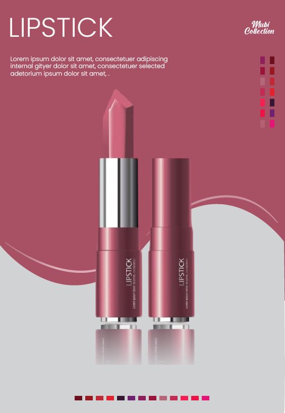 Mubi Collection Classic Lipstick – Silky Smooth Finish ✨