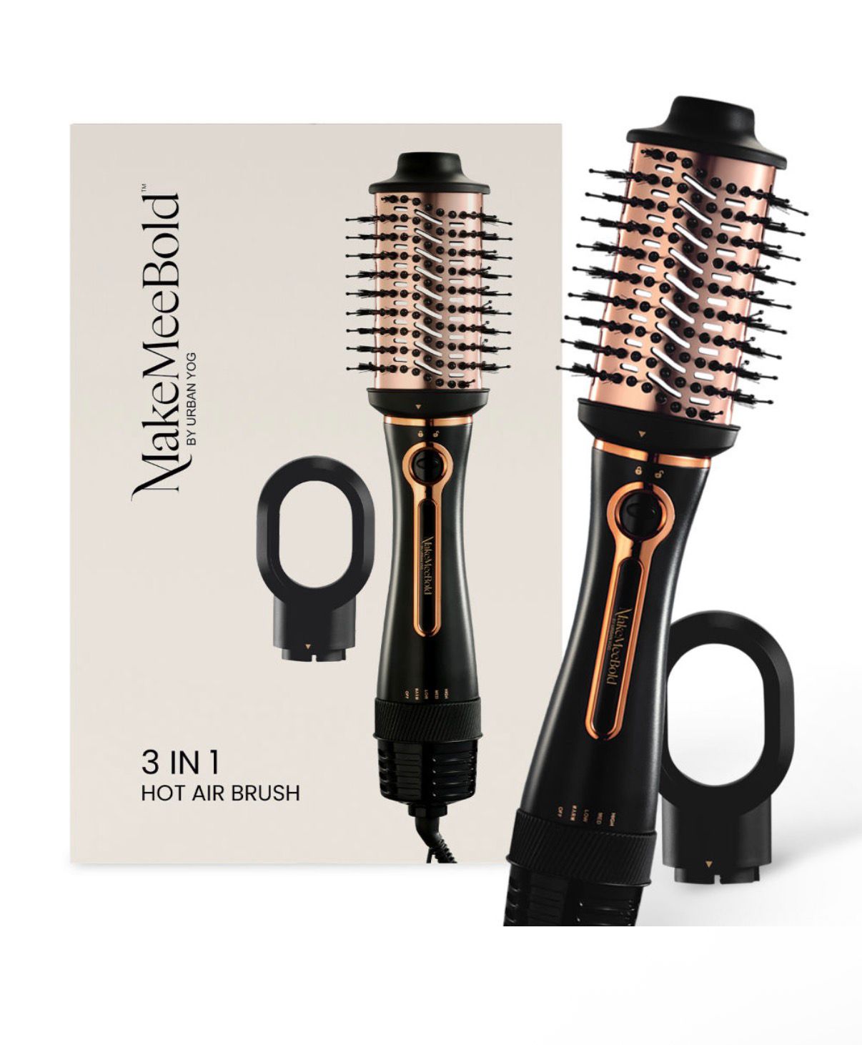 MakeMeeBold 3-in-1 Hot Air Brush by Urban Yog