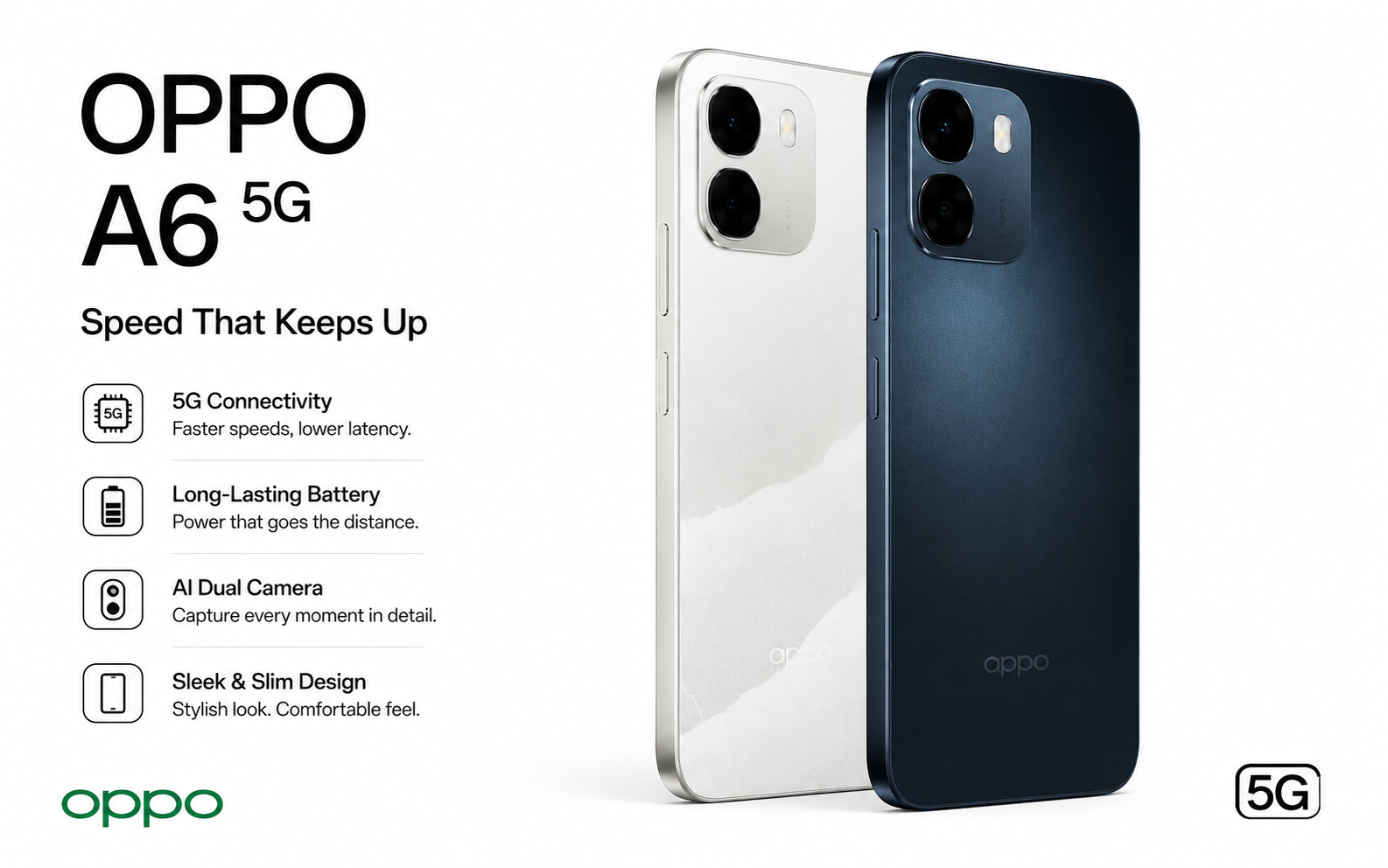 OPPO A6 5G Smartphone