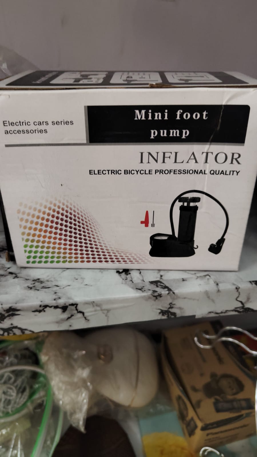 Mini Foot Pump Inflator
