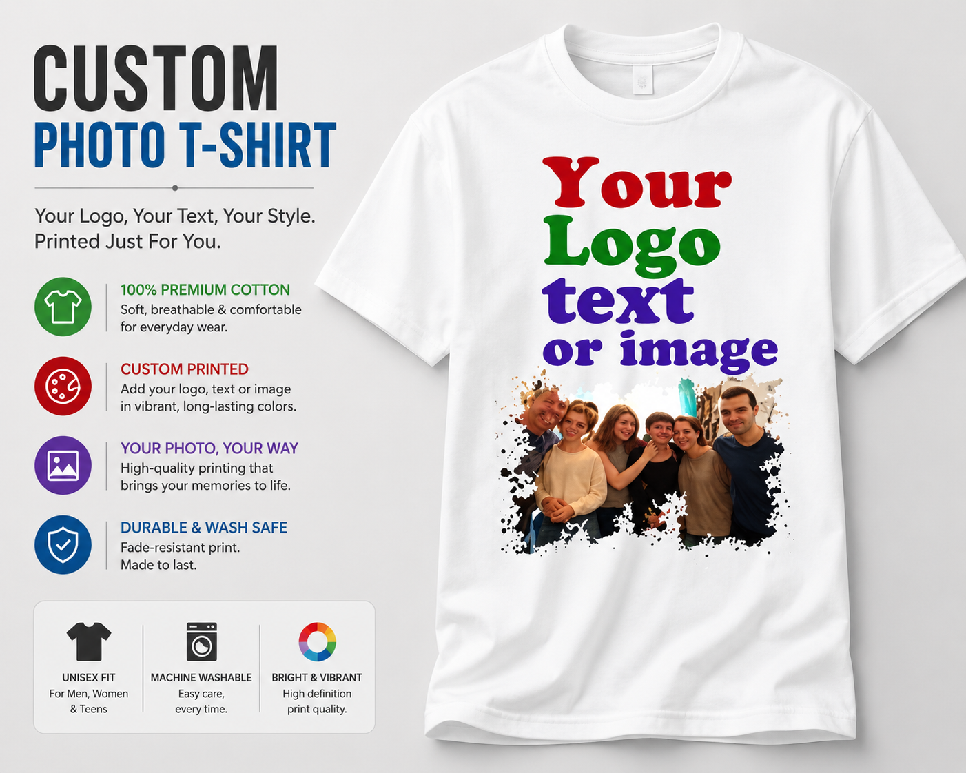 Customized Printed T-Shirt