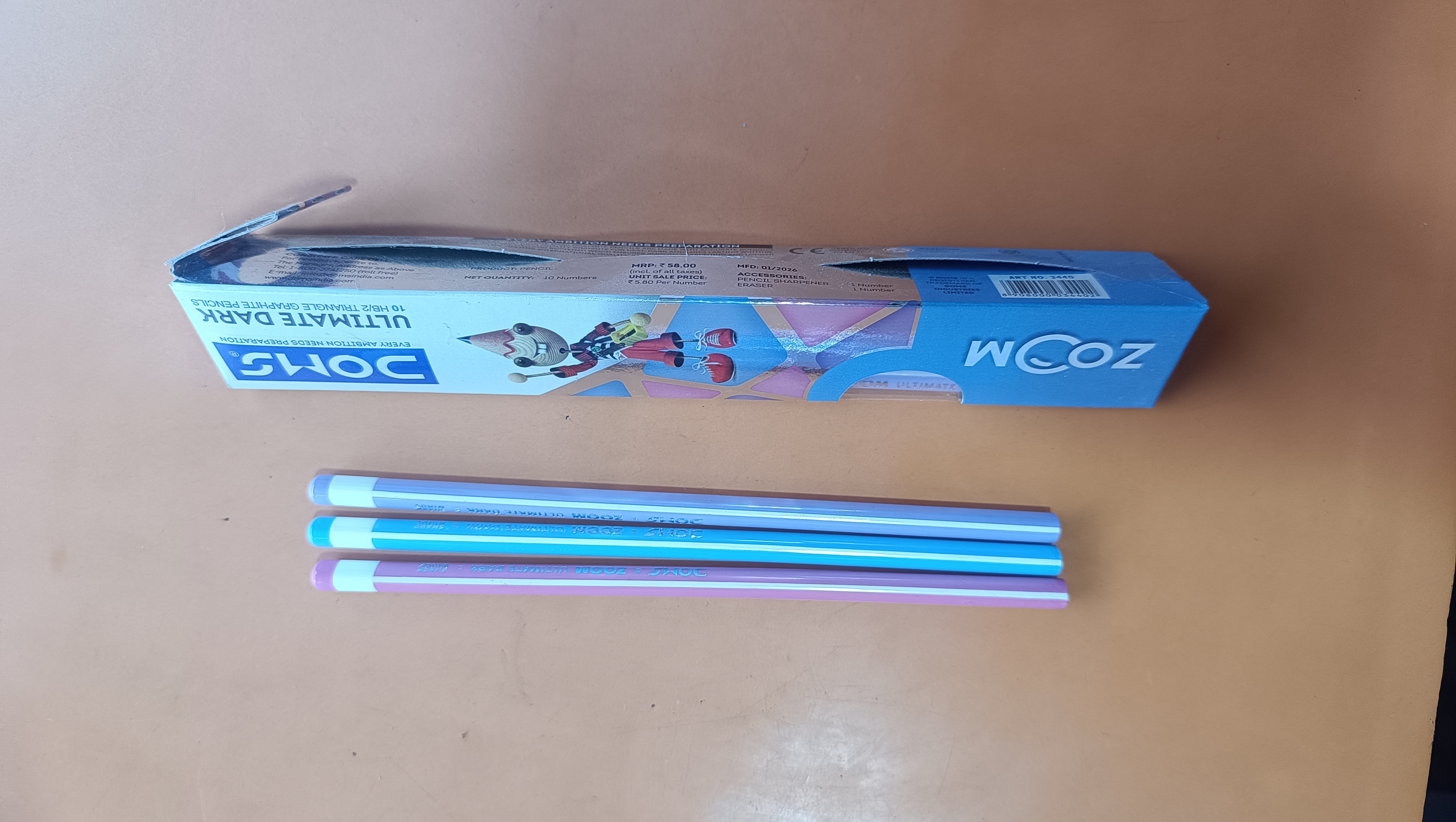 ZOOM Ultimate Dark Pencils