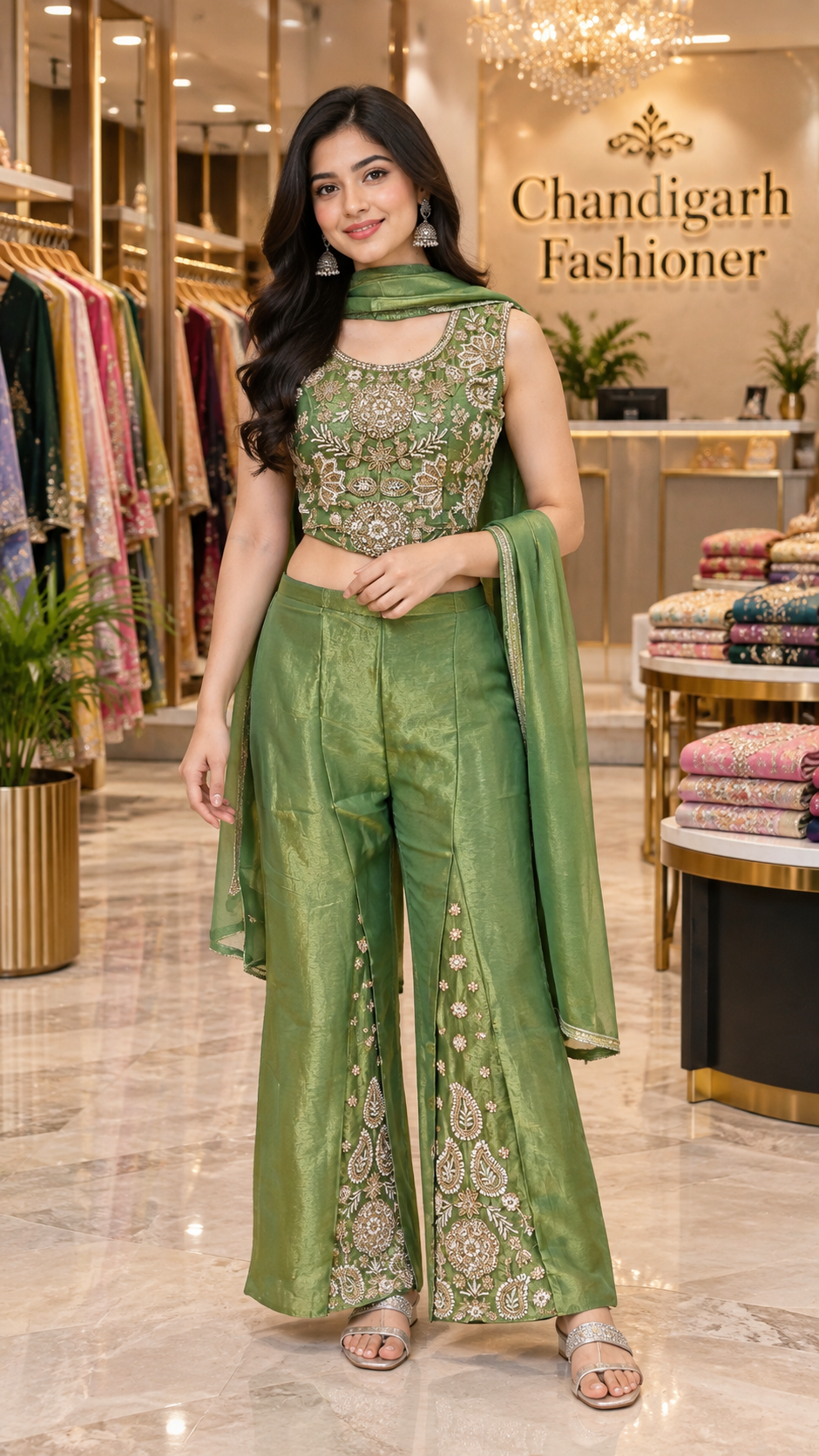 Croptop sharara
