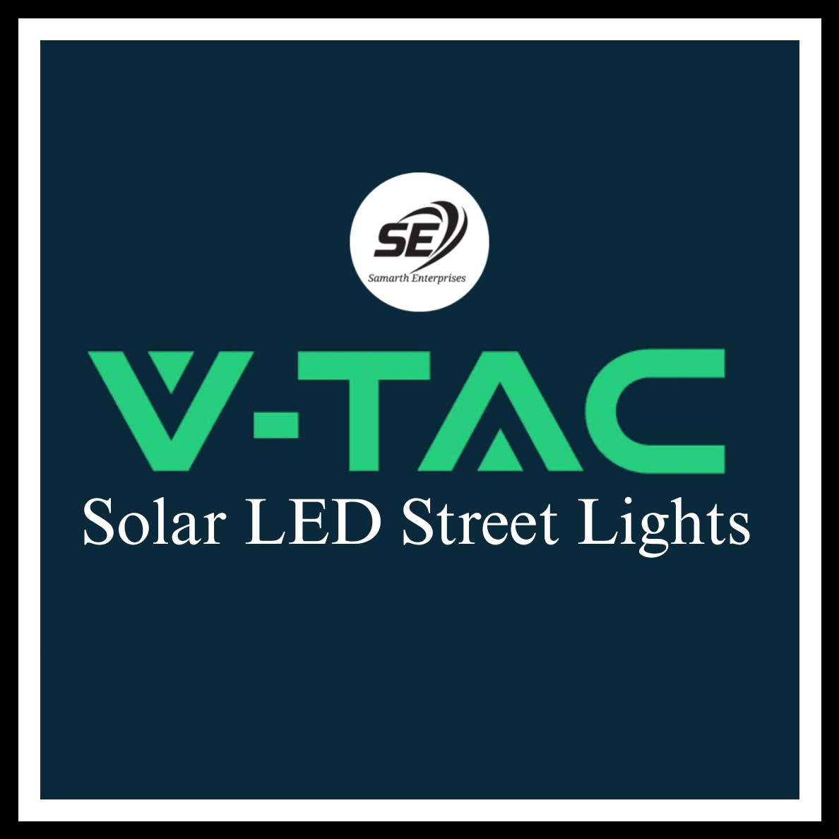V-TAC Solar LED Street Lights