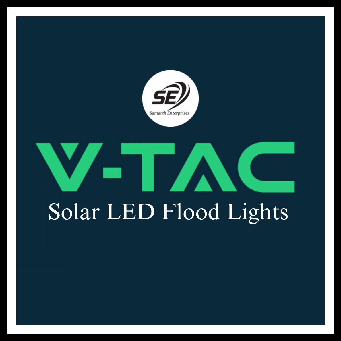V-TAC Solar LED Flood Lights
